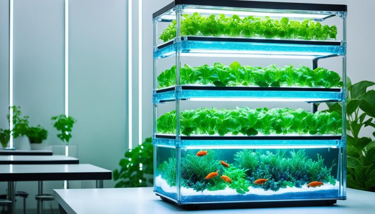 Vertical farming aquaponics