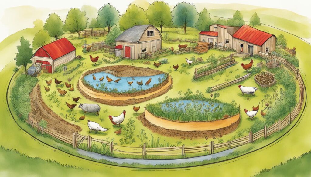 diverse animal integration in permaculture