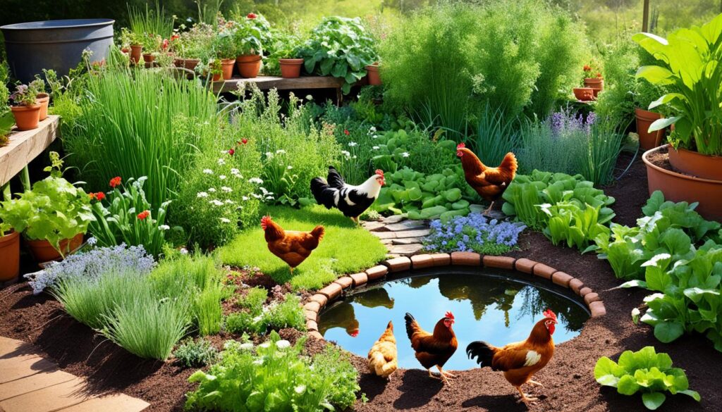 permaculture chicken system