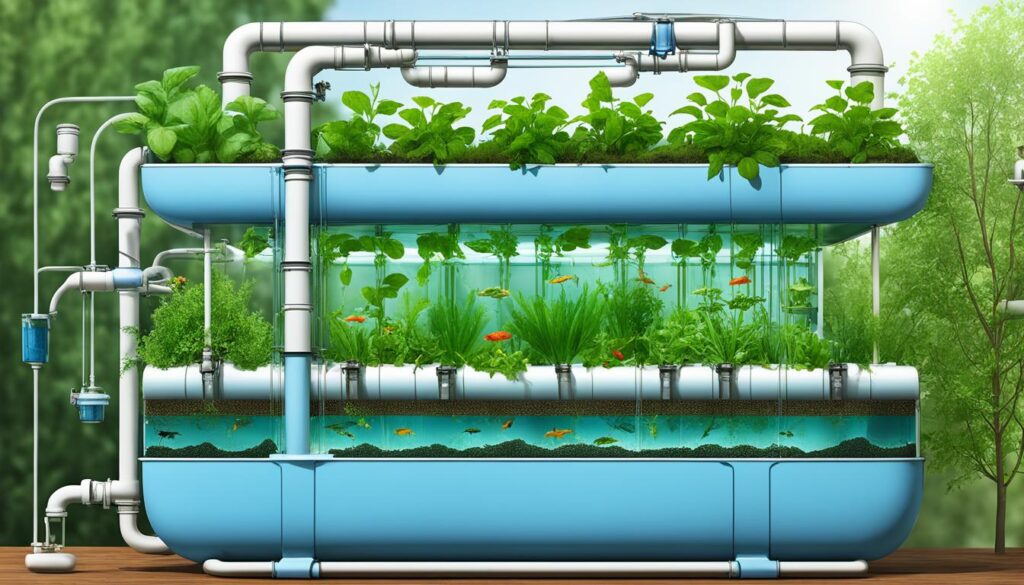 vertical aquaponics systems