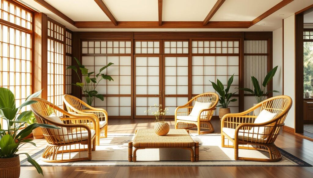 Imagine walking into a calm, balanced living area that captures Japanese design's beauty. Minimalism and natural elements make it easy to create a Zen-like home. This guide will teach you about Japanese interior design and how to make your home a peaceful retreat.