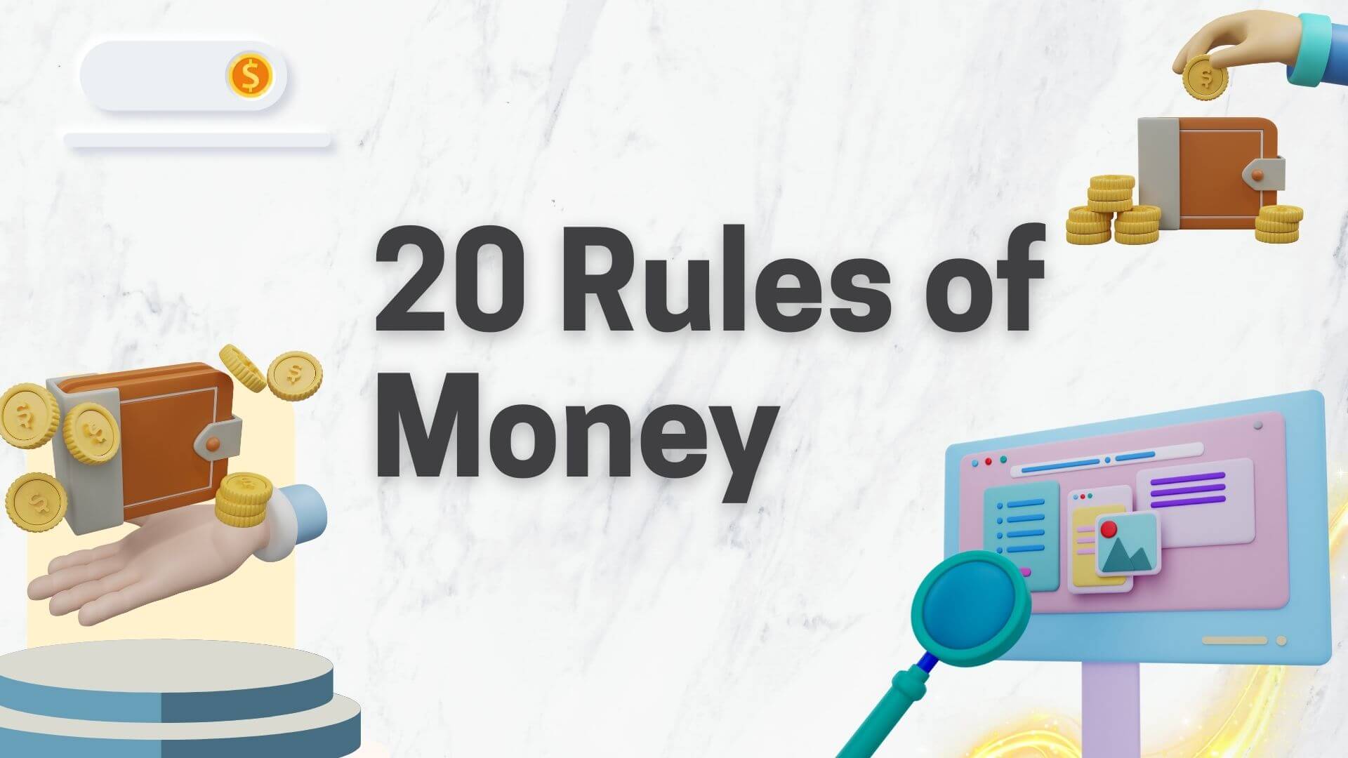 20 Rules of Money: How to Win the Money Game