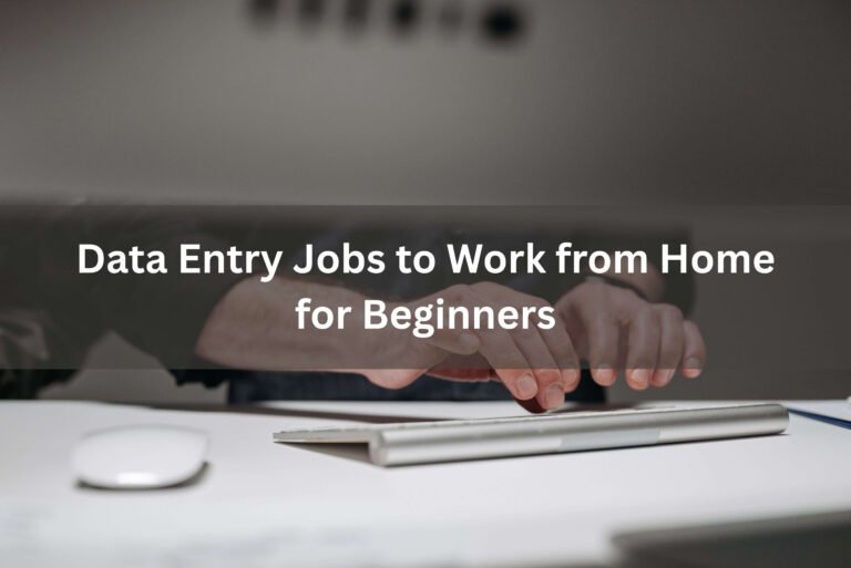 11 Data Entry Jobs to Work from Home for Beginners